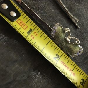 Butterfly hair barrettes